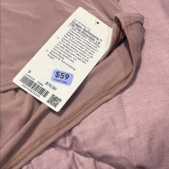 lululemon athletica Long Sleeve Top - Soft Mauve - Picture 2 of 3